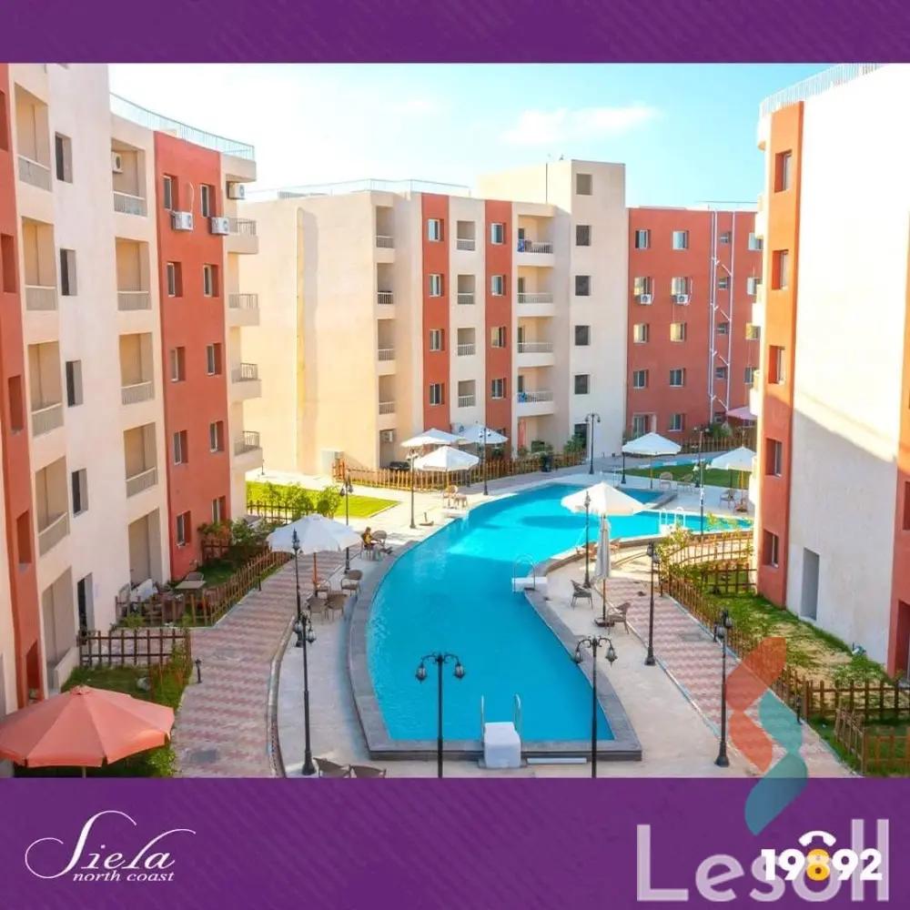 Chalet for sale with an area 100 meters and 3 rooms in  El Hamam Matrouh 