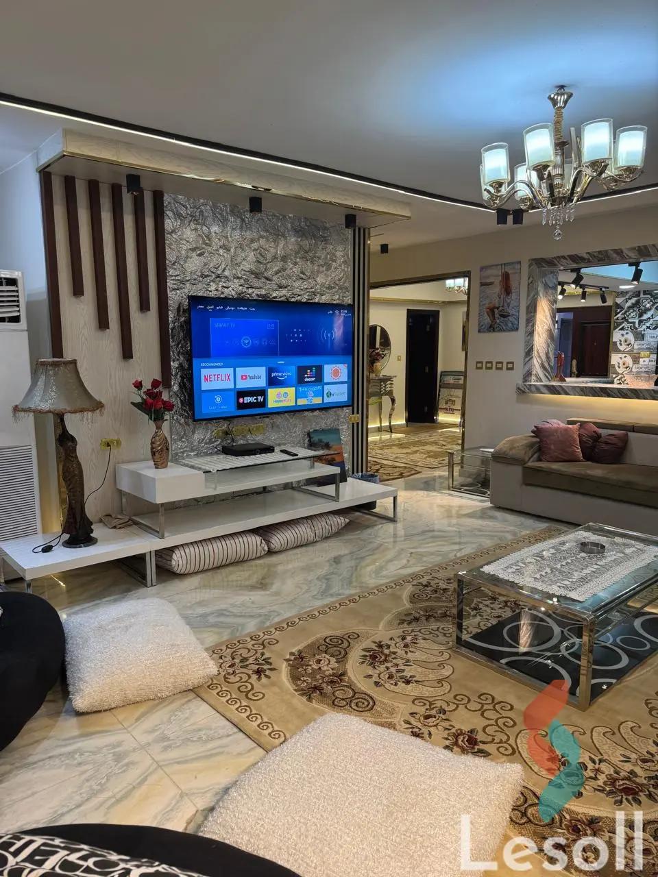 شقة للايجار اليومي بمساحة 250 متر و 3 غرف في ميدان الجيزة الجيزة