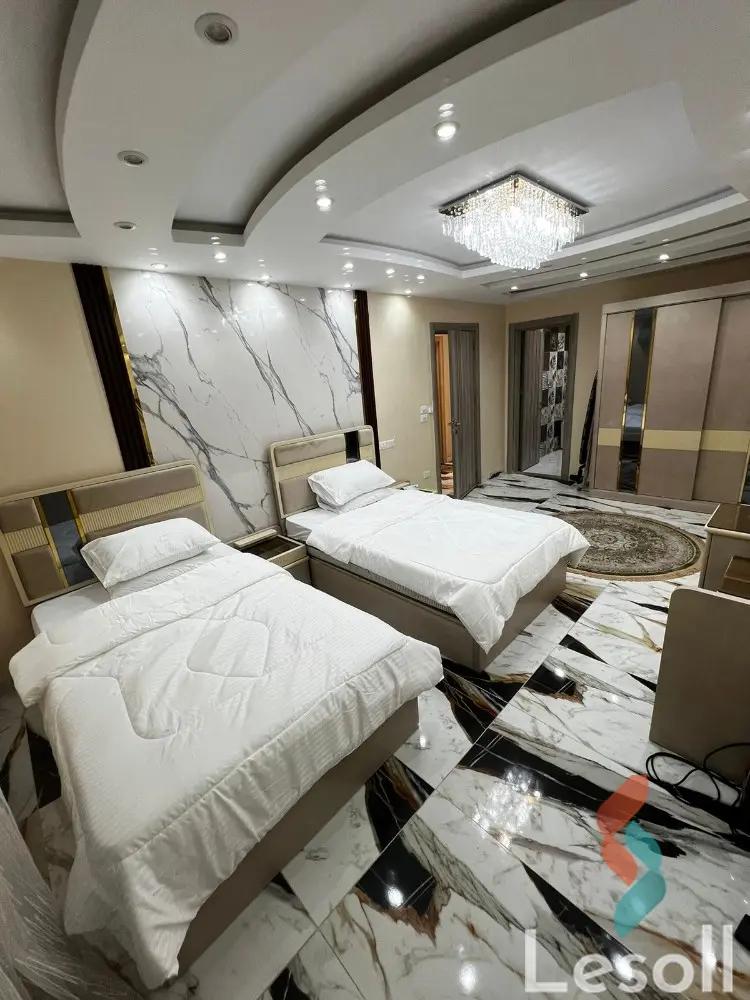 شقة للايجار اليومي بمساحة 210 متر و 3 غرف في المهندسين الجيزة