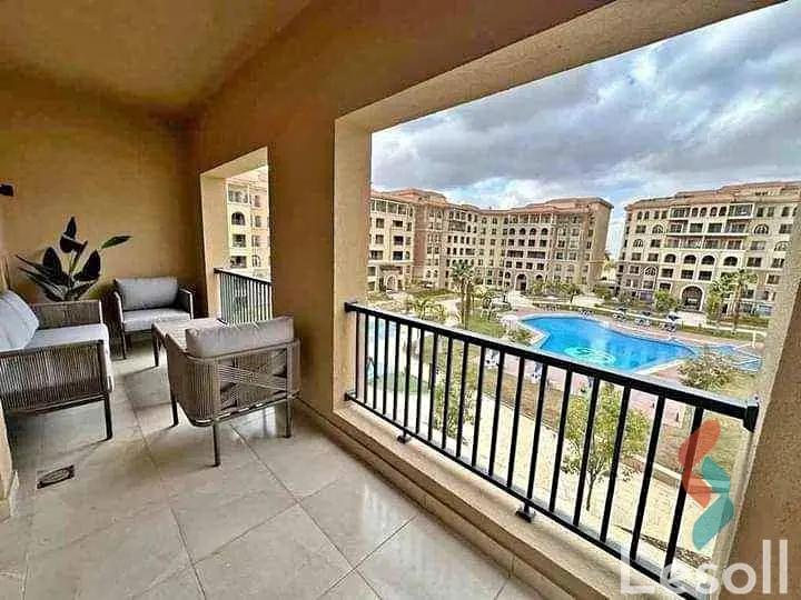 شقة للبيع بمساحة 136 متر و غرفتان في  التجمع الخامس القاهرة - صورة 2