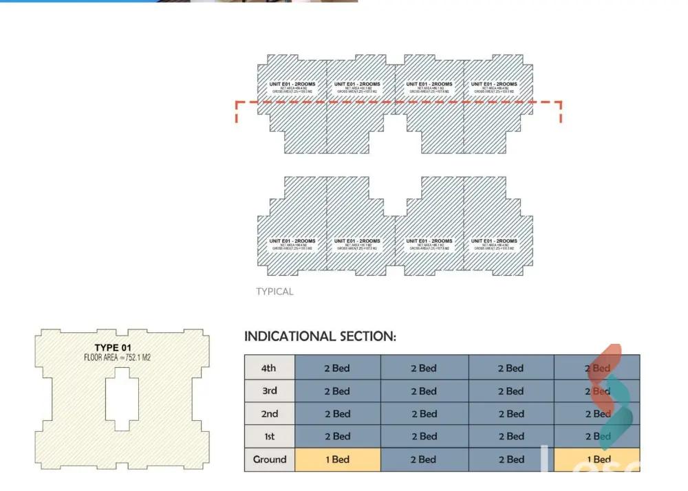 شقة للبيع بمساحة 55 متر و غرفة واحدة في  حدائق اكتوبر الجيزة - صورة 3