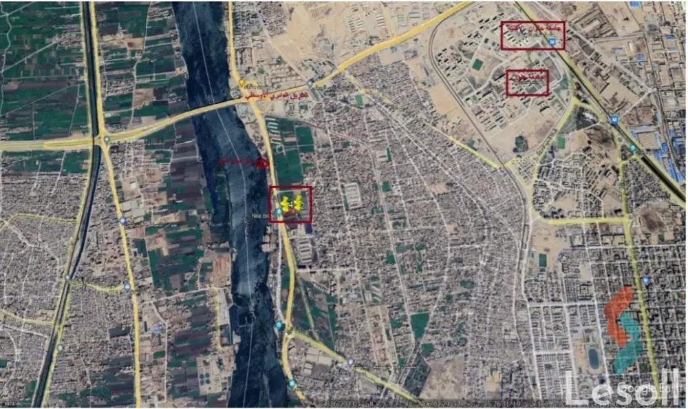 مبانى للبيع بمساحة 5,292.64 متر في حلوان القاهرة 