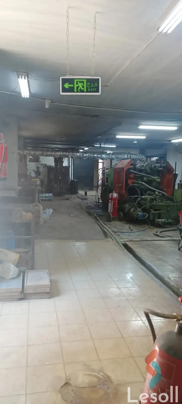 مصنع للبيع بمساحة 1,250 متر في القليوبية 