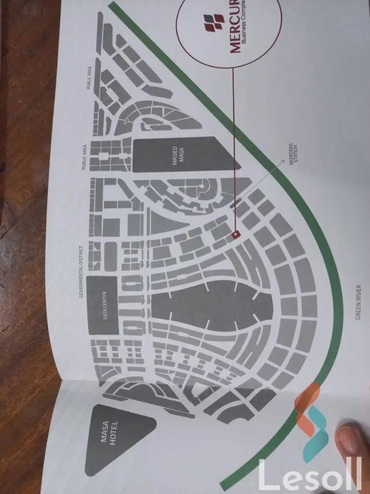 Office for sale with an area 45 meters in Capital New Cairo  - All Images