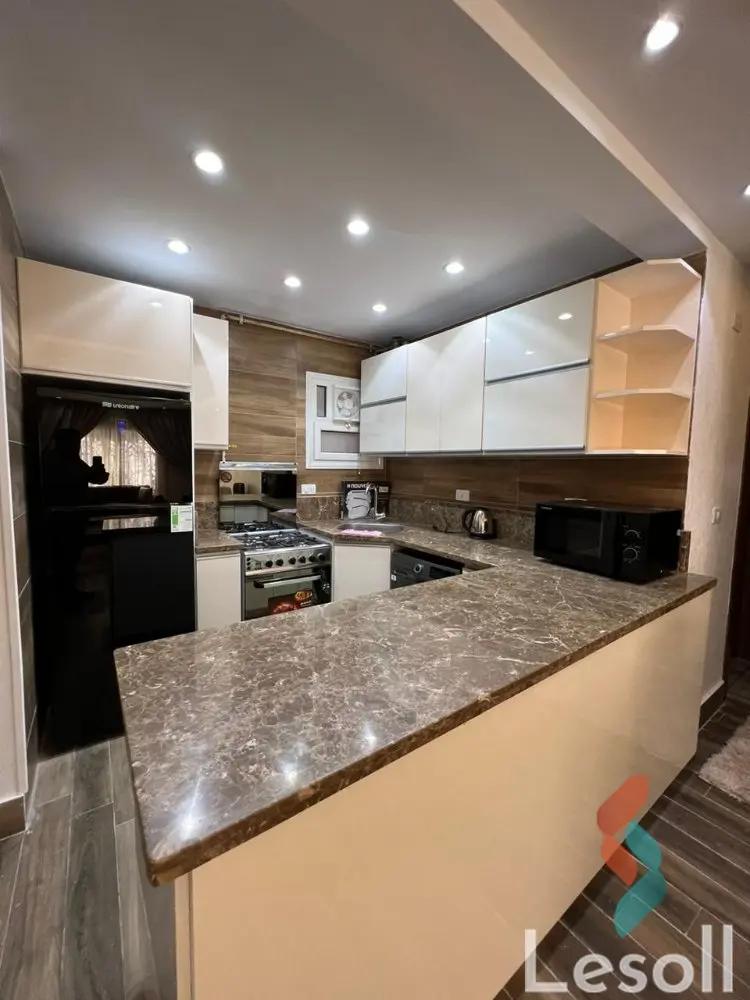 Apartment for yearly rent with an area 80 meters and 2 room in Rehab Cairo 