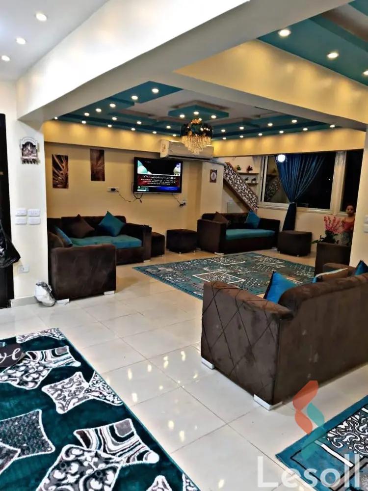 شقة للايجار اليومي بمساحة 160 متر و 3 غرف في المنيل القاهرة