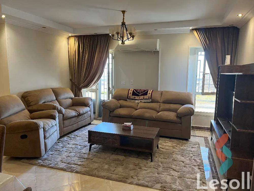 شقة للايجار الشهري بمساحة 117 متر و 3 غرف في حدائق اكتوبر الجيزة