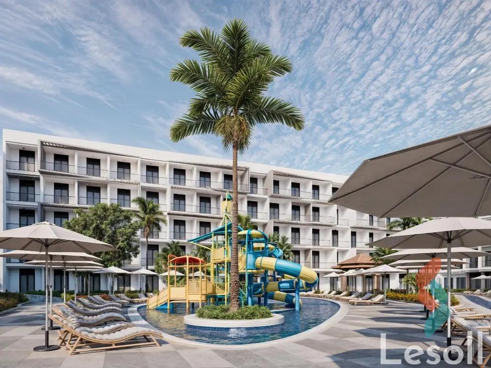 إستوديو للبيع بمساحة 60 متر و غرفة واحدة في  الغردقة البحر الأحمر