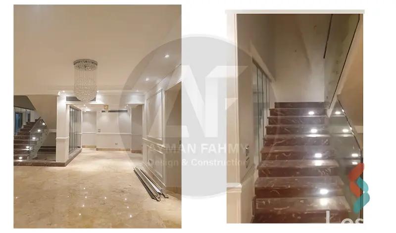 فيلا للايجار الشهري بمساحة 450 متر و 4 غرف في التجمع الخامس - القاهرة الجديدة القاهرة