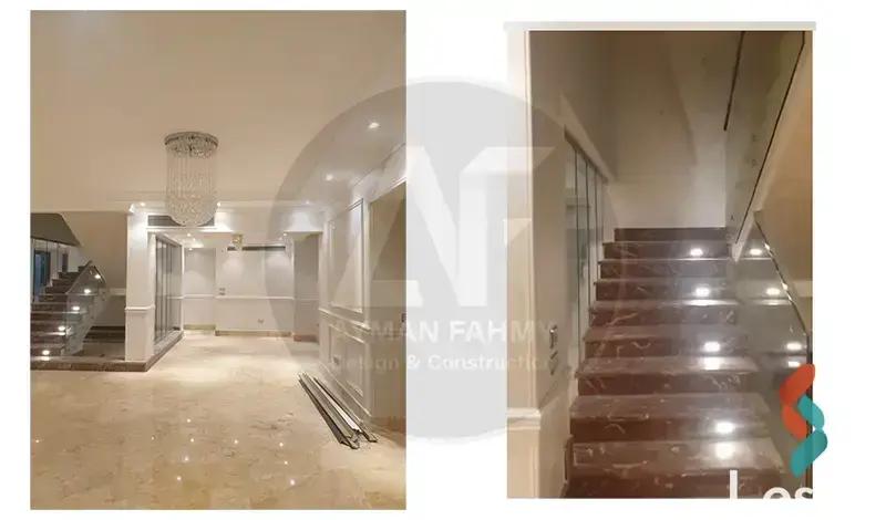 فيلا للايجار الشهري بمساحة 450 متر و 4 غرف في التجمع الخامس - القاهرة الجديدة القاهرة