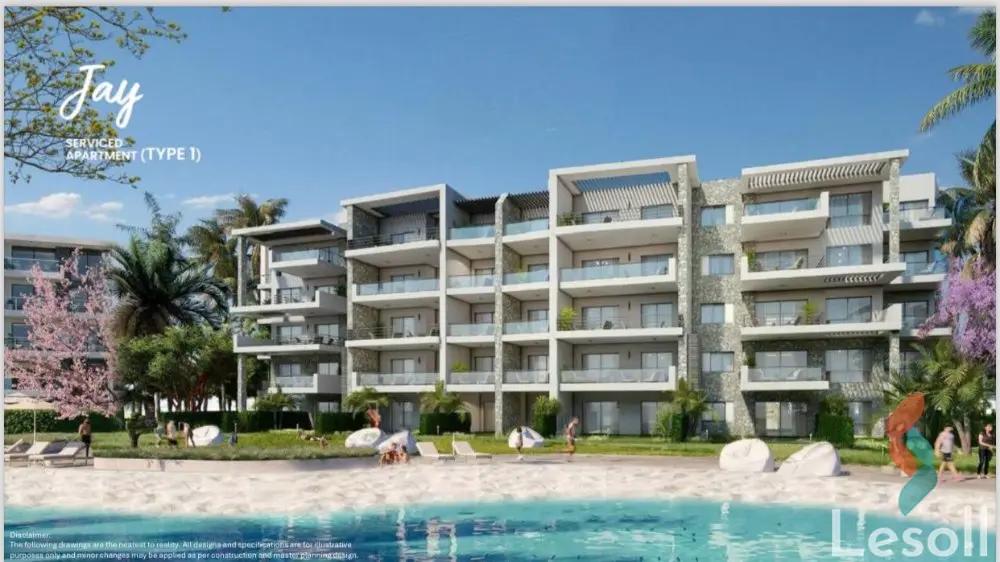 Chalet for sale with an area 140 meters and 3 rooms in  North Coast Alexandria 