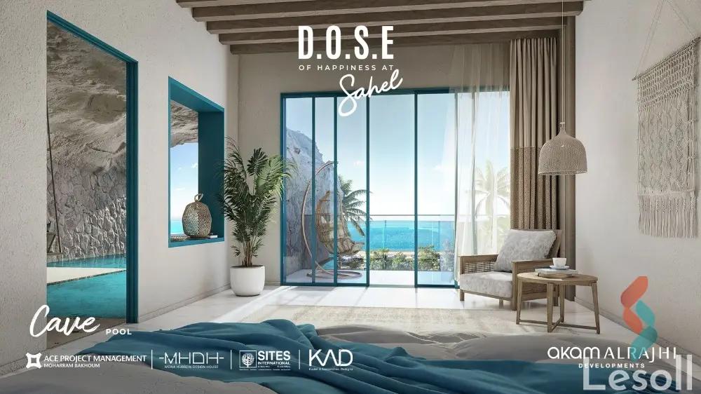 Chalet for sale with an area 88 meters and 2 room in  North Coast Alexandria  - All Images