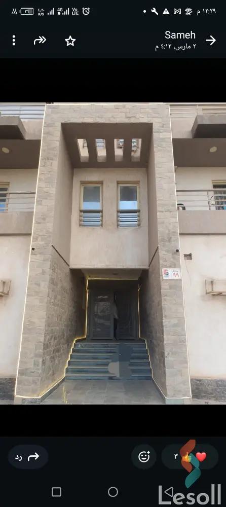 شقة للايجار الشهري بمساحة 106 متر و 3 غرف في حدائق اكتوبر الجيزة