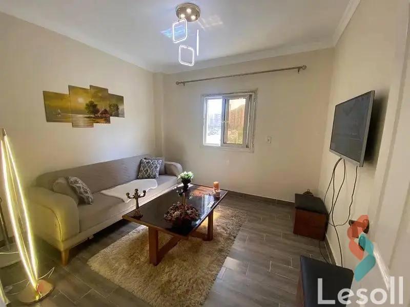 شقة للايجار الشهري بمساحة 120 متر و غرفتان في مدينة نصر القاهرة