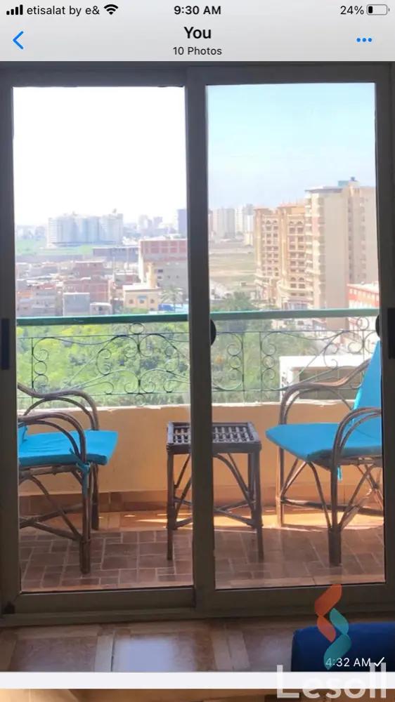 Apartment for monthly rent with an area 115 meters and 2 room in El Montaza Alexandria 