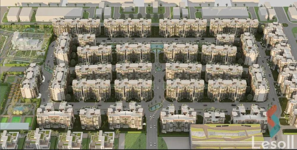 شقة للبيع بمساحة 108 متر و 3 غرف في  حدائق اكتوبر الجيزة