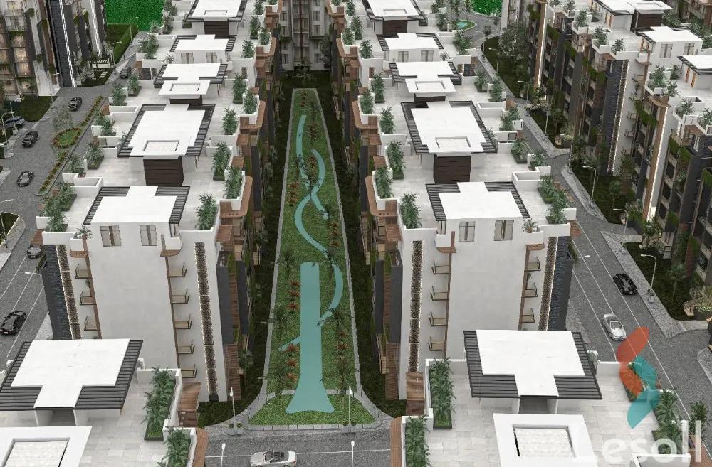 شقة للبيع بمساحة 108 متر و 3 غرف في  حدائق اكتوبر الجيزة