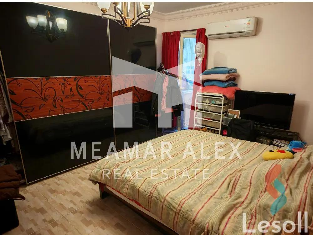 Apartment for sale with an area 158 meters and 3 rooms in  Smouha Alexandria 