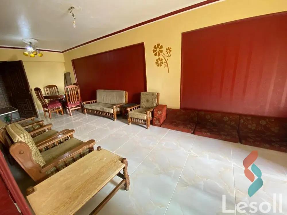 شقة للايجار الشهري بمساحة 110 متر و غرفتان في بورفؤاد بورسعيد