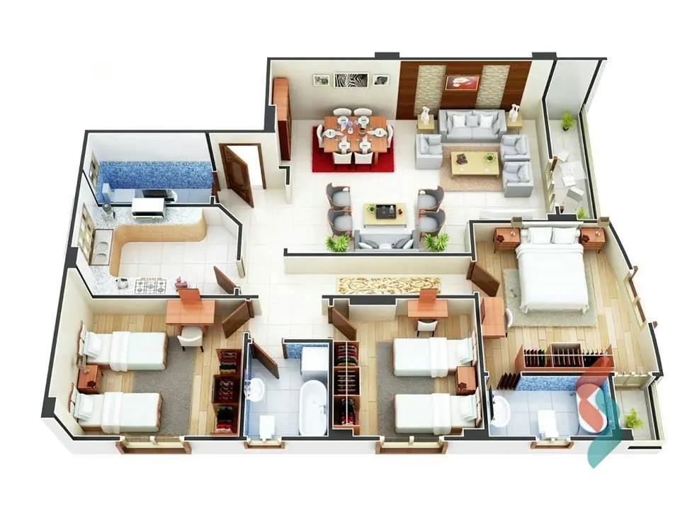 شقة للبيع بمساحة 170 متر و 3 غرف في  التجمع الخامس - القاهرة الجديدة القاهرة - كل الصور