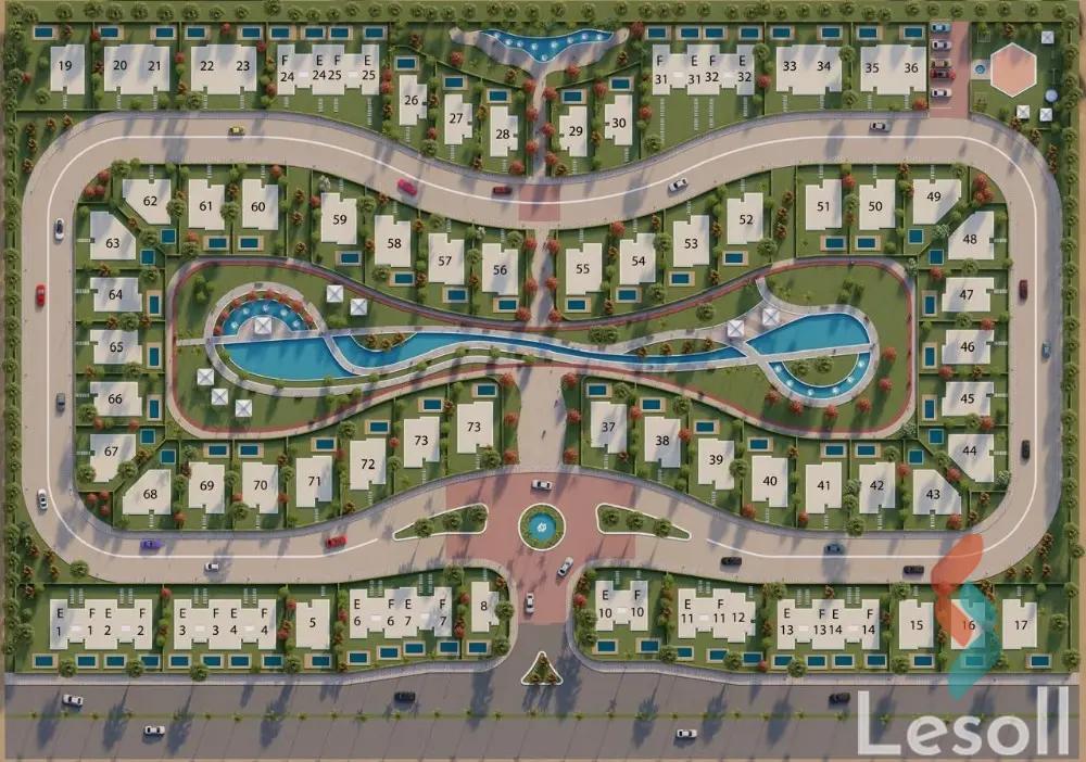 فيلا للبيع بمساحة 223 متر و 4 غرف في  الشيخ زايد الجيزة