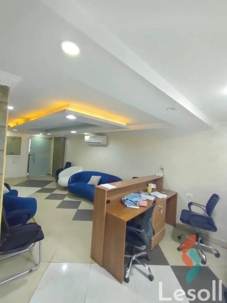 مكتب للايجار الشهري بمساحة 160 متر في شبرا الخيمة القليوبية 