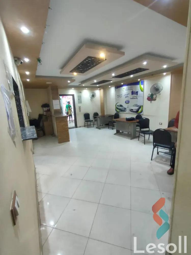 مكتب للايجار الشهري بمساحة 160 متر في شبرا الخيمة القليوبية 