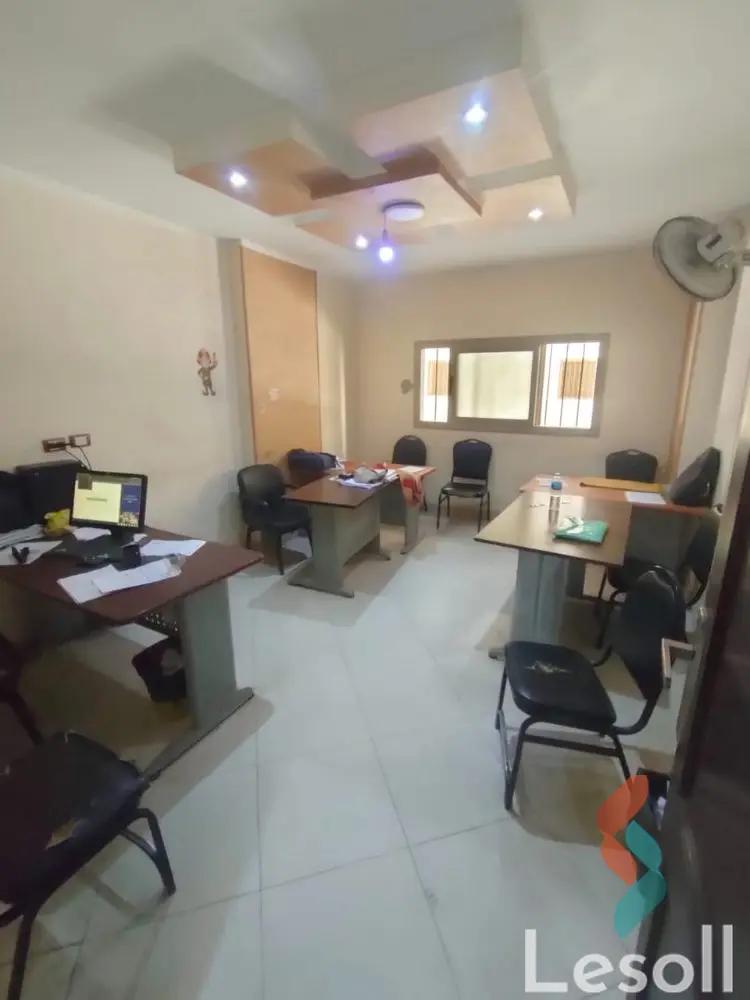 مكتب للايجار الشهري بمساحة 160 متر في شبرا الخيمة القليوبية 