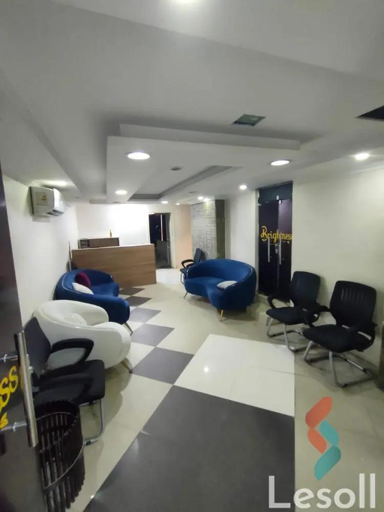 مكتب للايجار الشهري بمساحة 160 متر في شبرا الخيمة القليوبية 