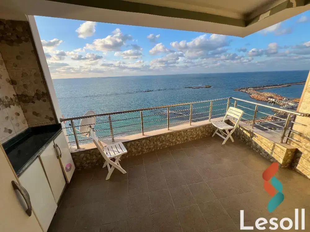 Apartment for yearly rent with an area 260 meters and 3 rooms in Snumberi Gaber Alexandria 