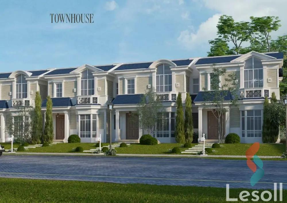 تاون هاوس للبيع بمساحة 185 متر و 3 غرف في  6 اكتوبر الجيزة