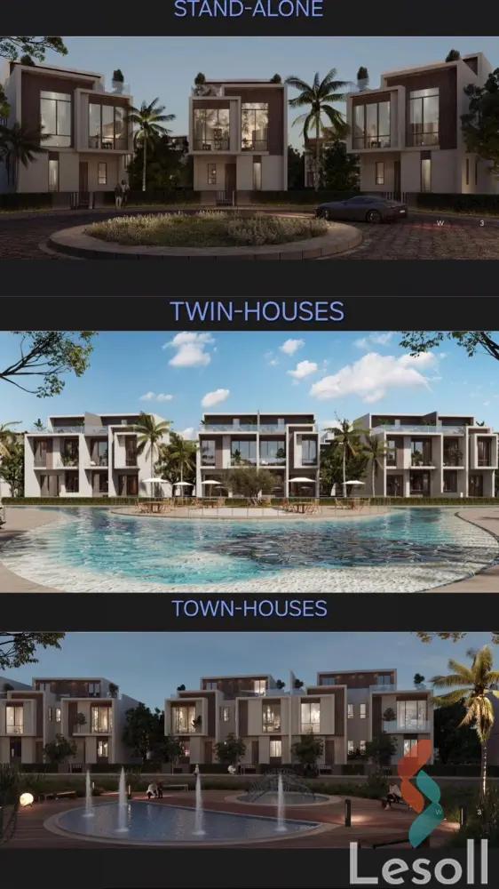 تاون هاوس للبيع بمساحة 230 متر و 4 غرف في  6 اكتوبر الجيزة