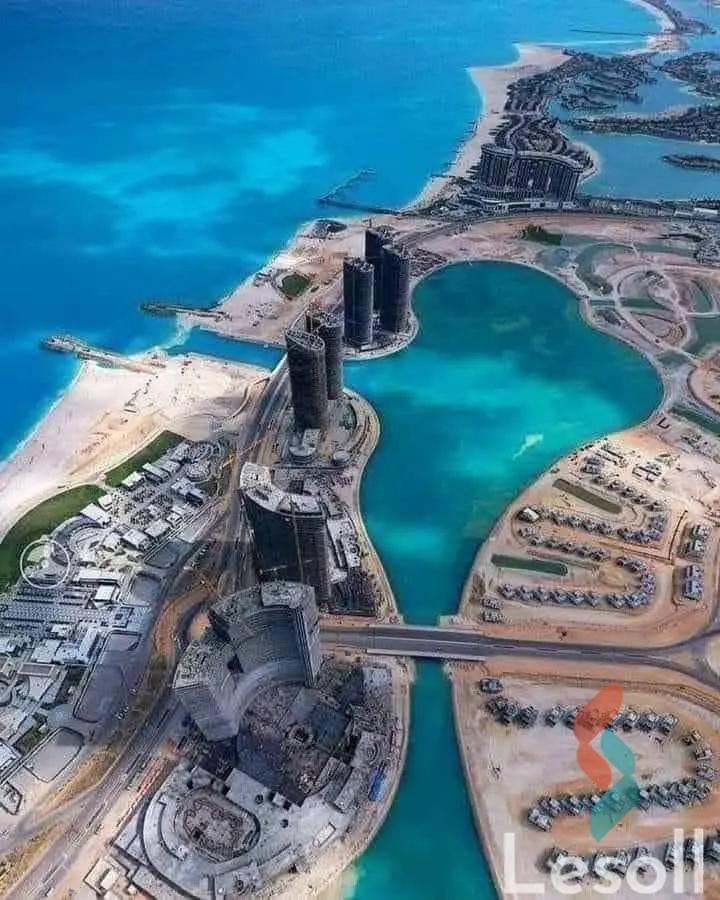 شالية للبيع بمساحة 85 متر و غرفتان في  قسم مارينا العلمين السياحي مطروح