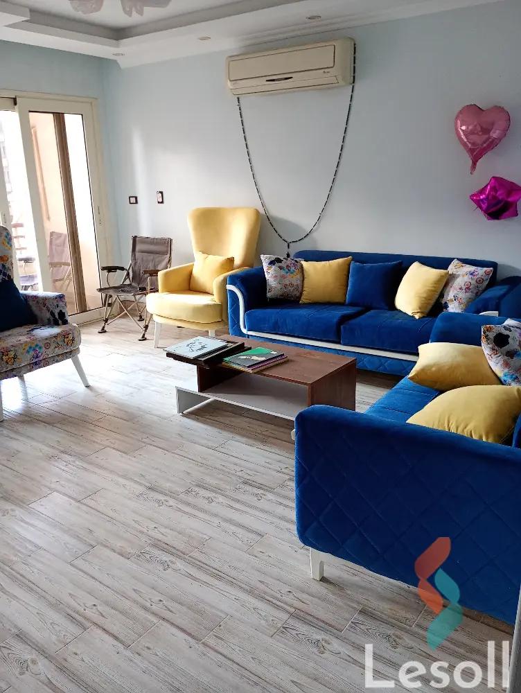 شقة للايجار الشهري بمساحة 160 متر و 3 غرف في المعادى القاهرة