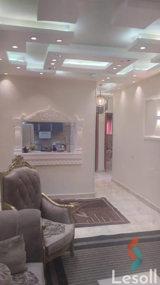 شقة للايجار الشهري بمساحة 100 متر و 3 غرف في مدينة بدر القاهرة