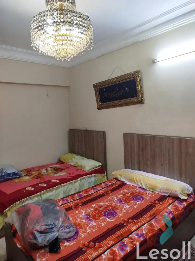 شقة للايجار الشهري بمساحة 95 متر و 3 غرف في الزيتون القاهرة