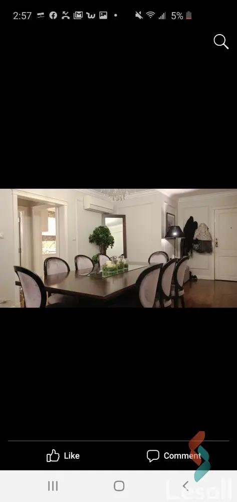 شقة للبيع بمساحة 155 متر و 3 غرف في  الدقى الجيزة