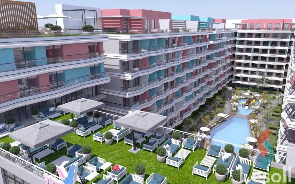 Apartment for sale with an area 65 meters and 2 room in  North Coast Alexandria 