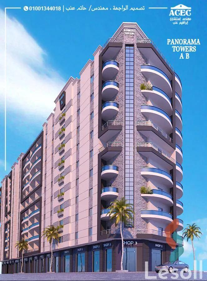 Apartment for sale with an area 130 meters and 3 rooms in  New Miami Alexandria 