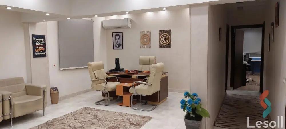 مكتب للايجار الشهري بمساحة 145 متر في المهندسين الجيزة 