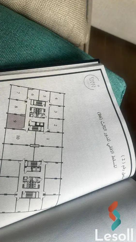 مكتب للبيع بمساحة 91 متر في القاهرة 