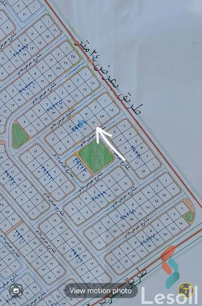 ارض مبانى للبيع بمساحة 209 متر في العبور القليوبية 