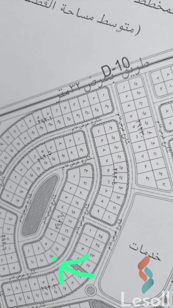 ارض مبانى للبيع بمساحة 209 متر في العبور القليوبية 