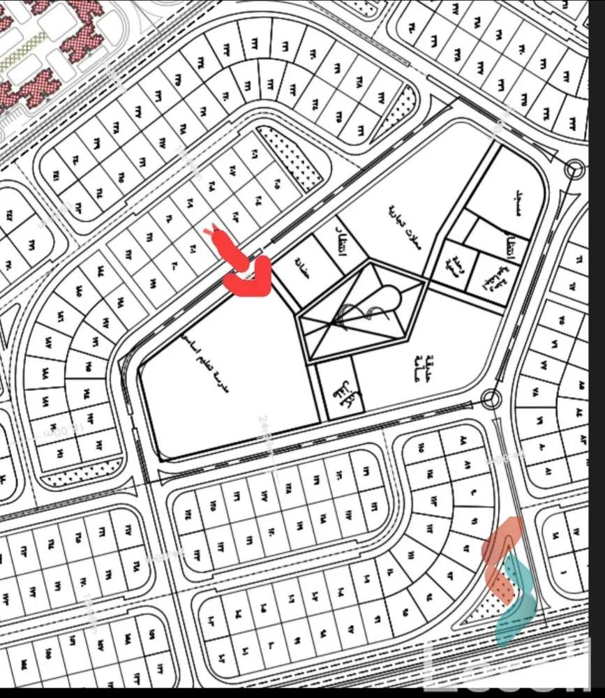 ارض مبانى للبيع بمساحة 227.63 متر في العاشر من رمضان الشرقية 