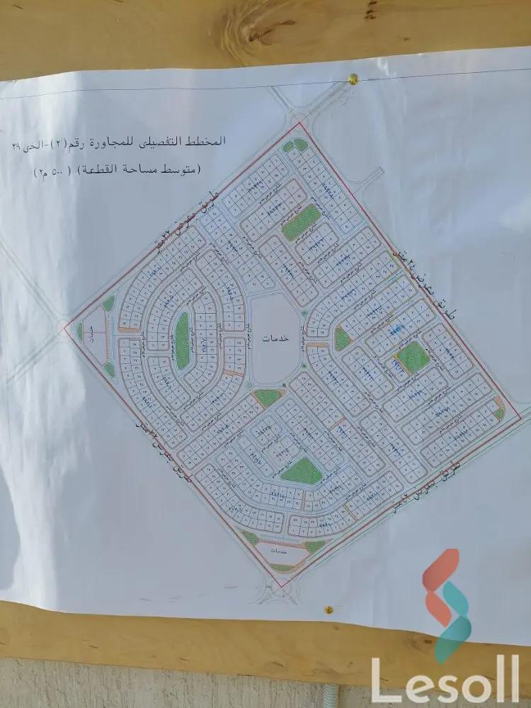 ارض مبانى للبيع بمساحة 209 متر في العبور القليوبية 