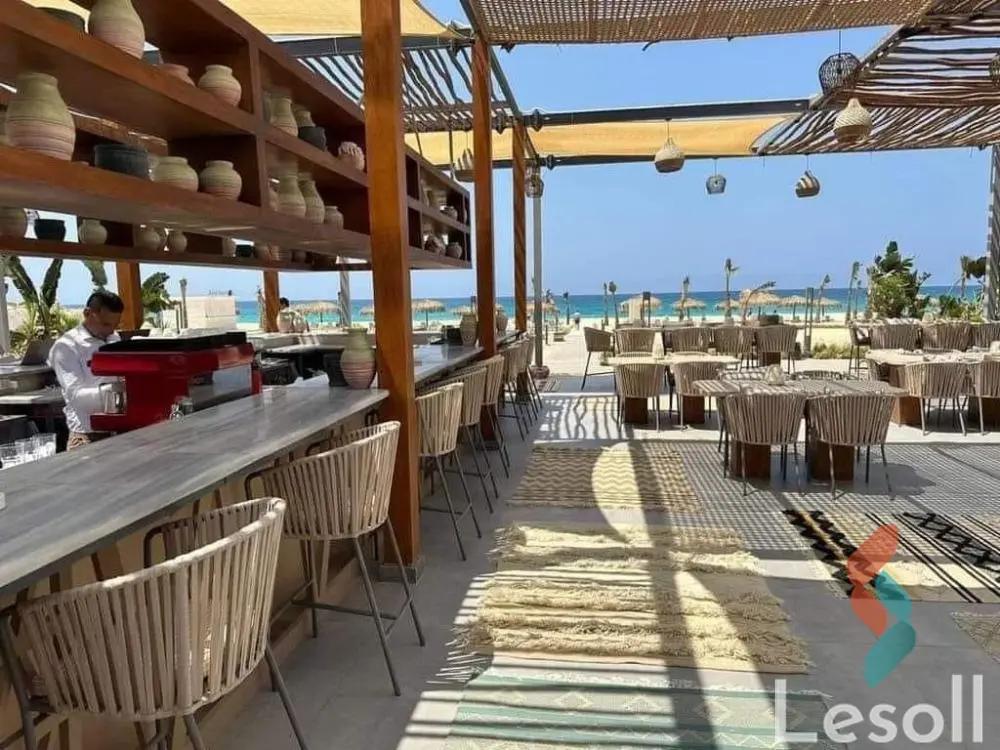 شالية للايجار اليومي بمساحة 122 متر و غرفتان في راس الحكمة مطروح