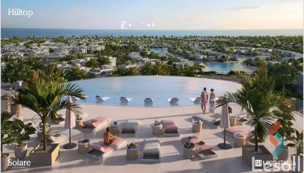 شالية للبيع بمساحة 117 متر و غرفتان في  الساحل الشمالي الاسكندرية