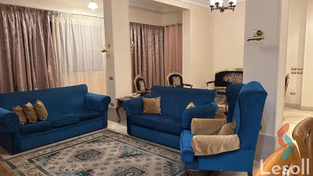 شقة للايجار الشهري بمساحة 160 متر و 3 غرف في الدقى الجيزة