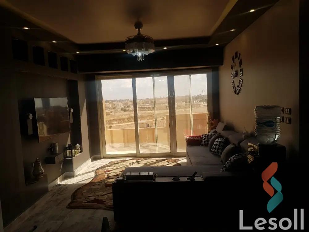 شقة للايجار الشهري بمساحة 100 متر و غرفتان في الشيخ زايد الجيزة