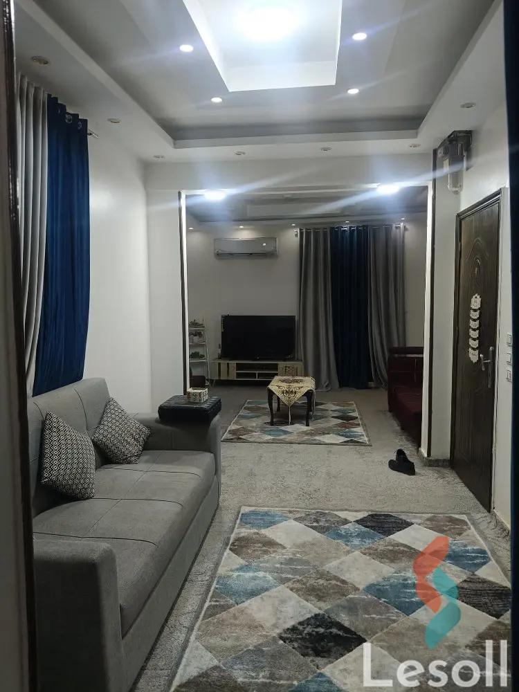 شقة للايجار الشهري بمساحة 130 متر و غرفتان في حلوان القاهرة